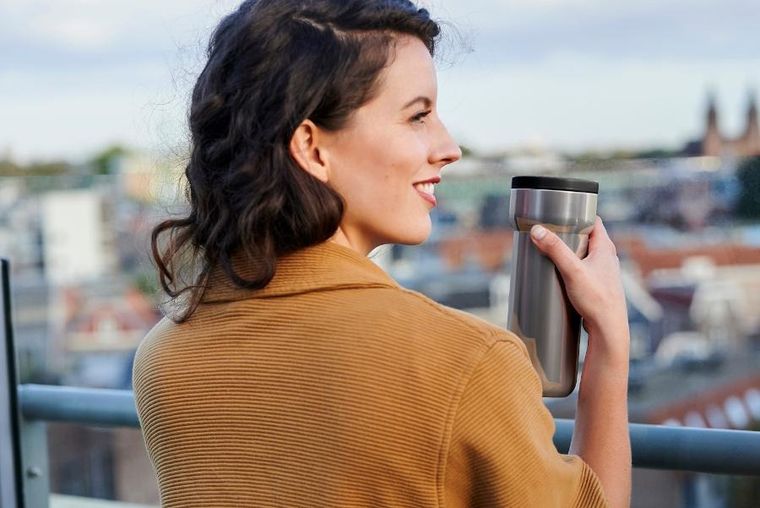 Mepal, Ellipse, kubek termiczny, Nordic Black, 375 ml