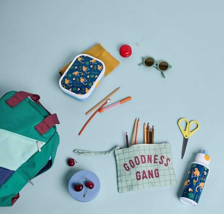 Mepal, Spiderman, lunchbox, bidon i pojemnik, zestaw śniadaniowy, 3 elementy