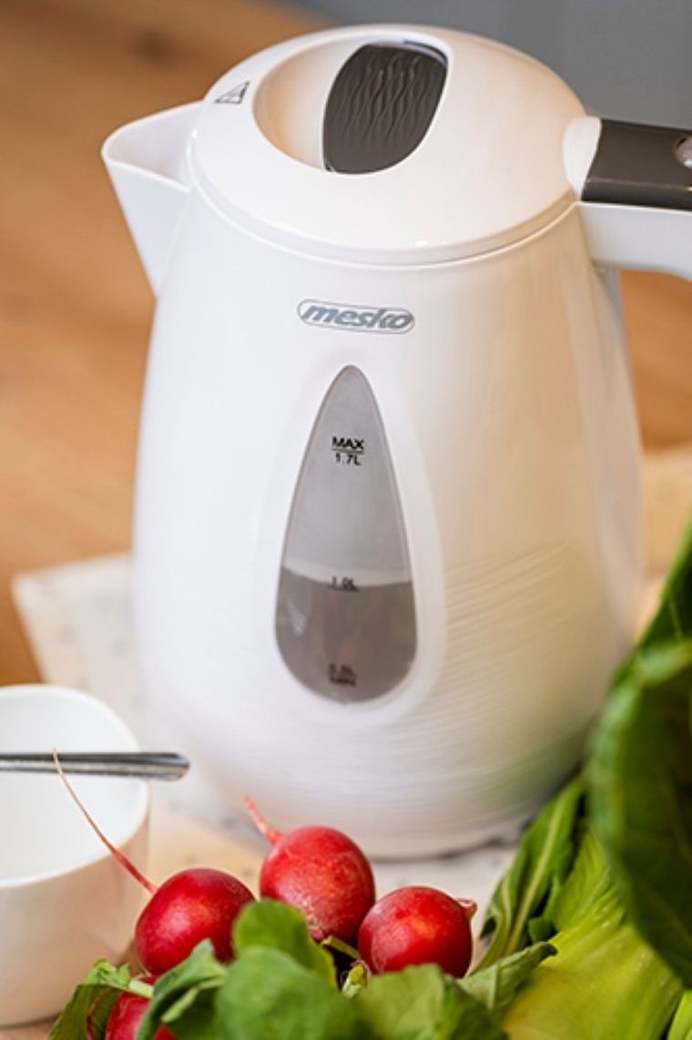 Mesko, czajnik plastikowy, szary, 1,7 l, MS 1261
