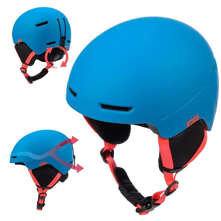Meteor, Avalo, kask narciarski, niebieski, rozmiar S, 53-55 cm
