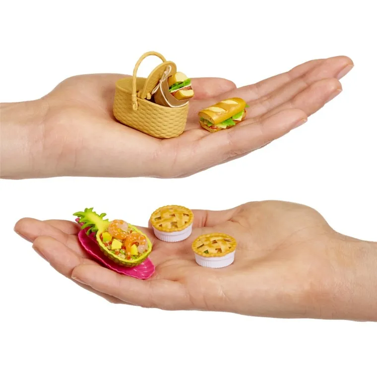 MGA's Miniverse, Make It Mini, Foods: Diner, kula niespodzianka, mini jedzenie