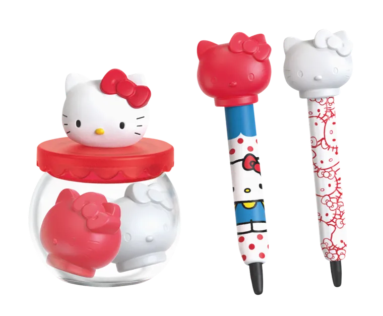 MGA's Miniverse, Make It Mini, Hello Kitty, kula niespodzianka, mini gadżety szkolne