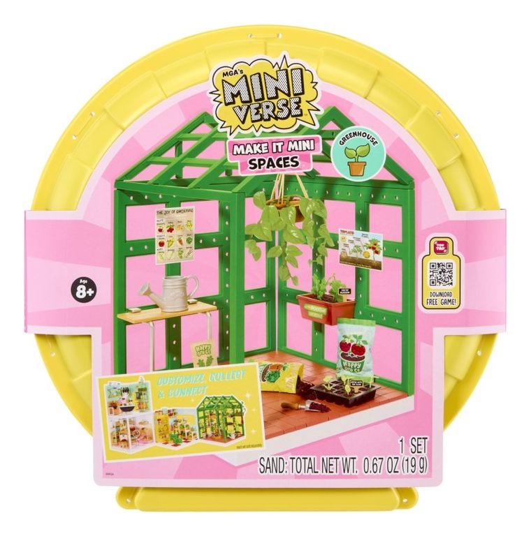 MGA's Miniverse, Spaces, Starter Pack Greenhouse, mini szklarnia
