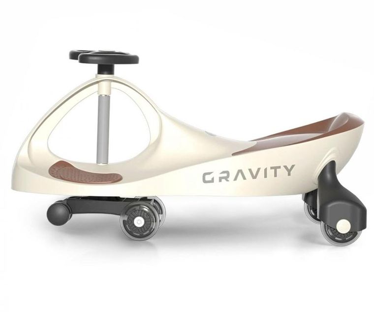 Milly Mally, Gravity, jeździk grawitacyjny, beżowo-brązowy