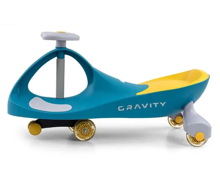 Milly Mally, Gravity, jeździk grawitacyjny, zielono-żółty