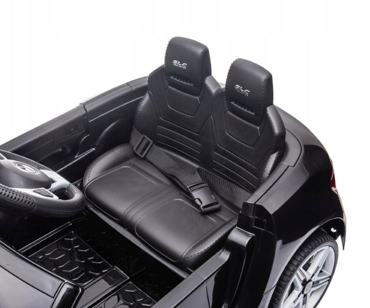 Milly Mally, Mercedes-Benz SLC, pojazd na akumulator, czarny