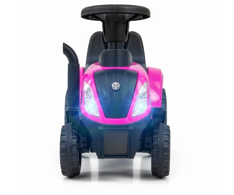 Milly Mally, Traktor New Holland T7, jeździk, pojazd, różowy