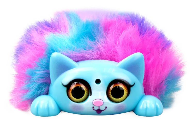 Mini Purrs, puszysty kotek, maskotka interaktywna, 1 szt.