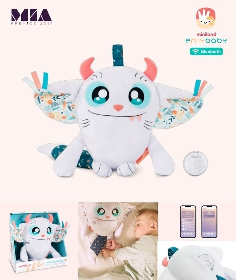 Miniland, Śpiewający Stworek - Poznaj swoje emocje, zabawka edukacyjna