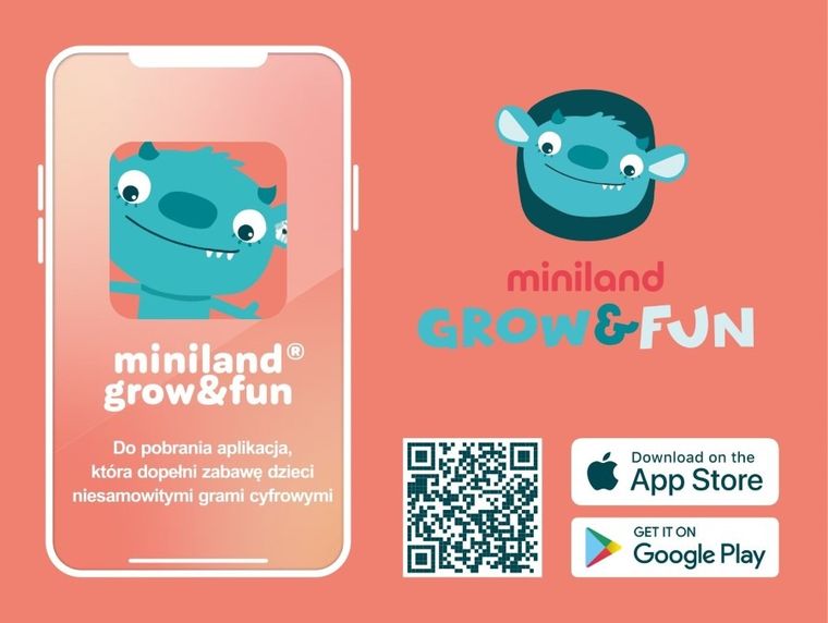 Miniland, Stworek - Poznaj swoje emocje, zabawka edukacyjna