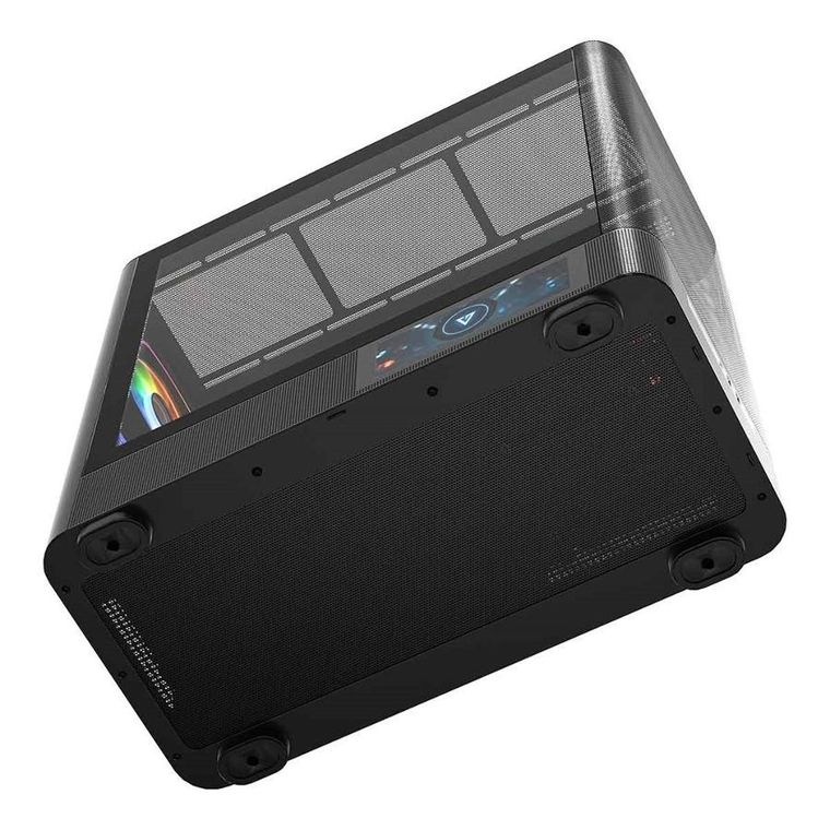 Modecom, Volcano, obudowa komputerowa, AQ400 ARGB MIDI, czarna