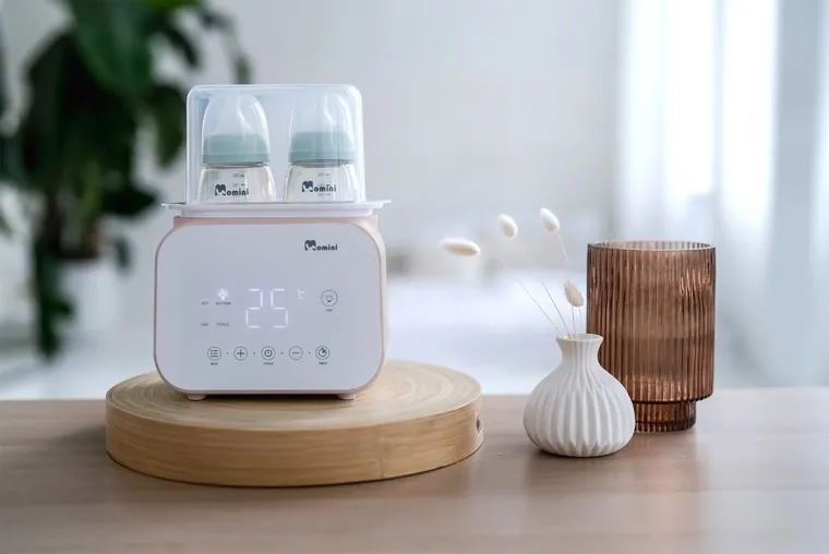 Momini, MelloDuo, sterylizator i podgrzewacz butelek, 6w1