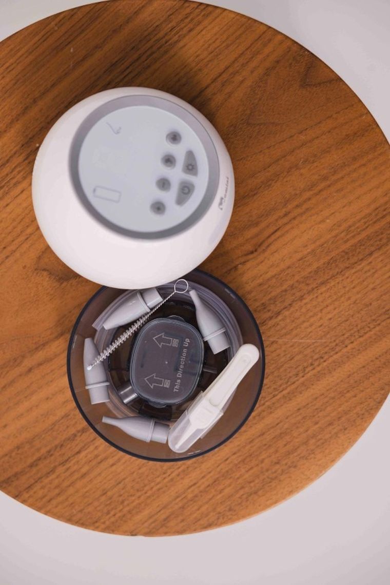 Momini, NoseNest, aspirator do nosa, automatyczny