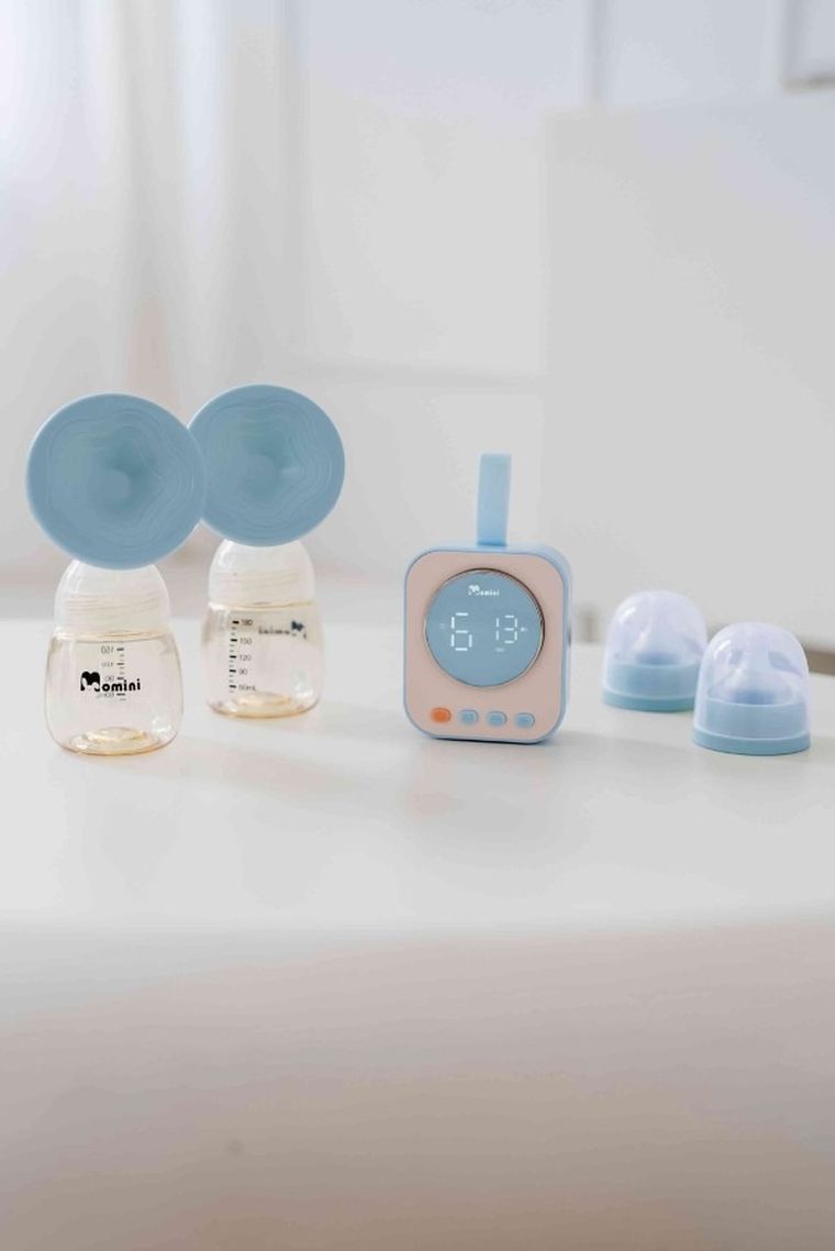Momini, TwinPump, elektroniczny laktator, bezprzewodowy, podwójny