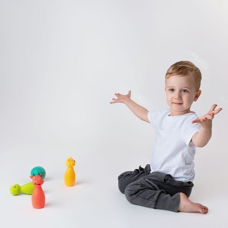 Mom's Care, miękkie kręgle, 4 elementy