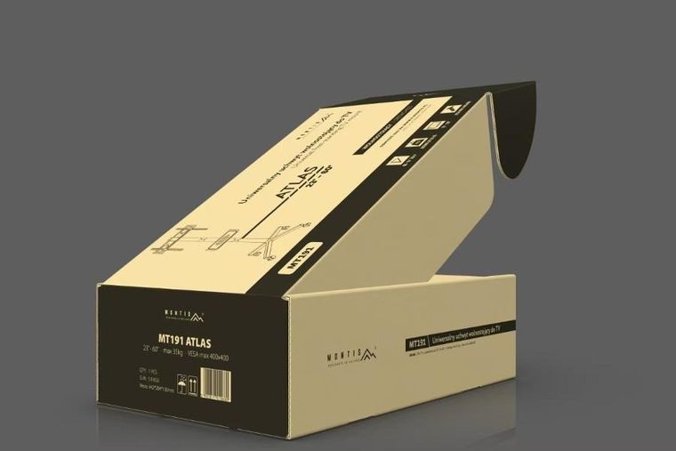 Montis, Atlas, mobilny uchwyt do telewizora, 23"-60", MT191, czarny, VESA 400-400