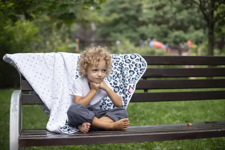 Motherhood, Kropy Różowe, kocyk muślinowy, dwuwarstwowy, 100-120 cm