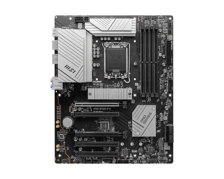 MSI, płyta główna, PRO B760-P II S1700 4DDR5 DP/HDMI ATX