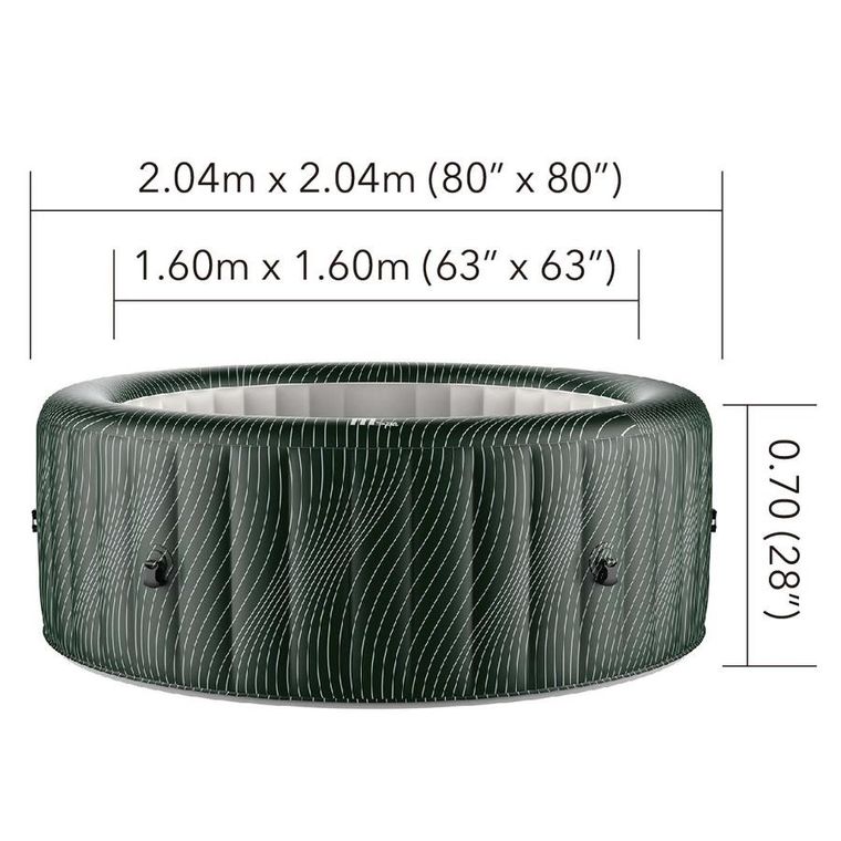 MSPA, Meteor, dmuchane SPA z hydromasażem, 6 osobowe