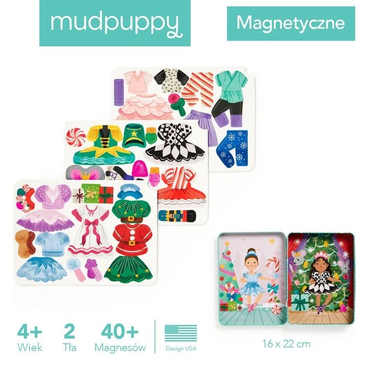 Mudpuppy, Magnetyczne postacie, Zaczarowany dziadek do orzechów