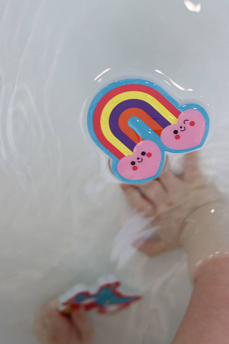 Mudpuppy, Marzenia jednorożca, piankowe figurki do kąpieli, 20 elementów