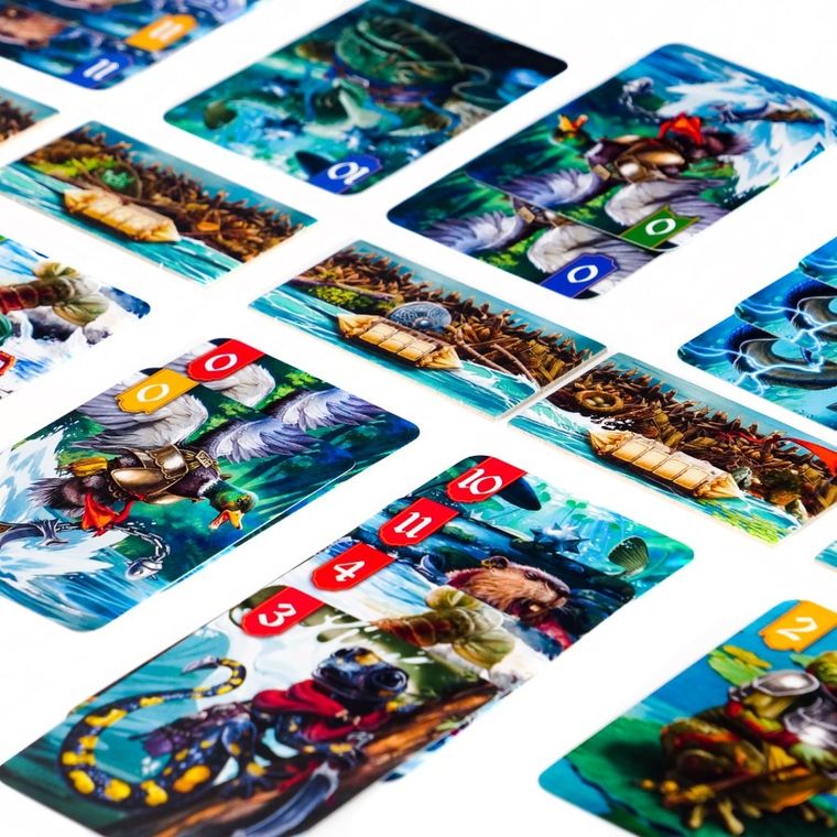 Muduko, Spór o bór 2: Na tamę marsz, karciana gra strategiczna dla 2 osób