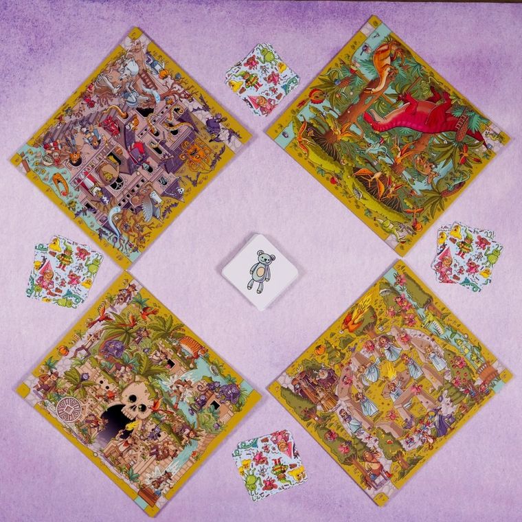 Muduko, W Krainie Wyobraźni, gra familijna na spostrzegawczość