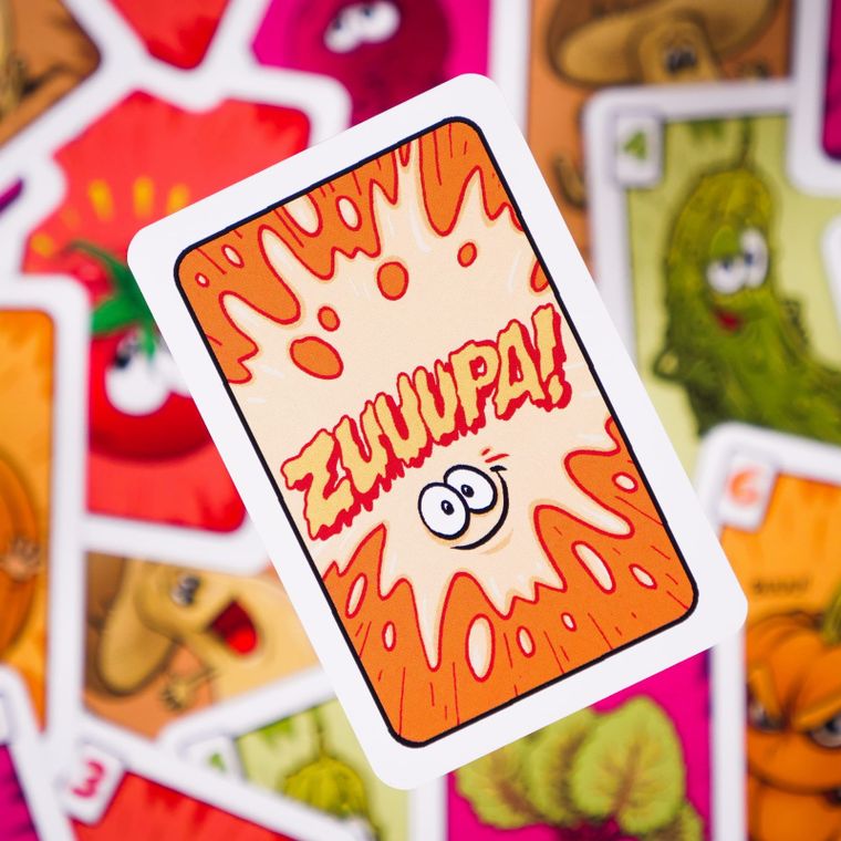 Muduko, Zuuupa, gra karciana