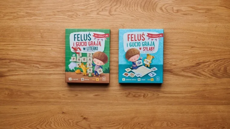 Nasza Księgarnia, Feluś i Gucio grają w literki, gra edukacyjna