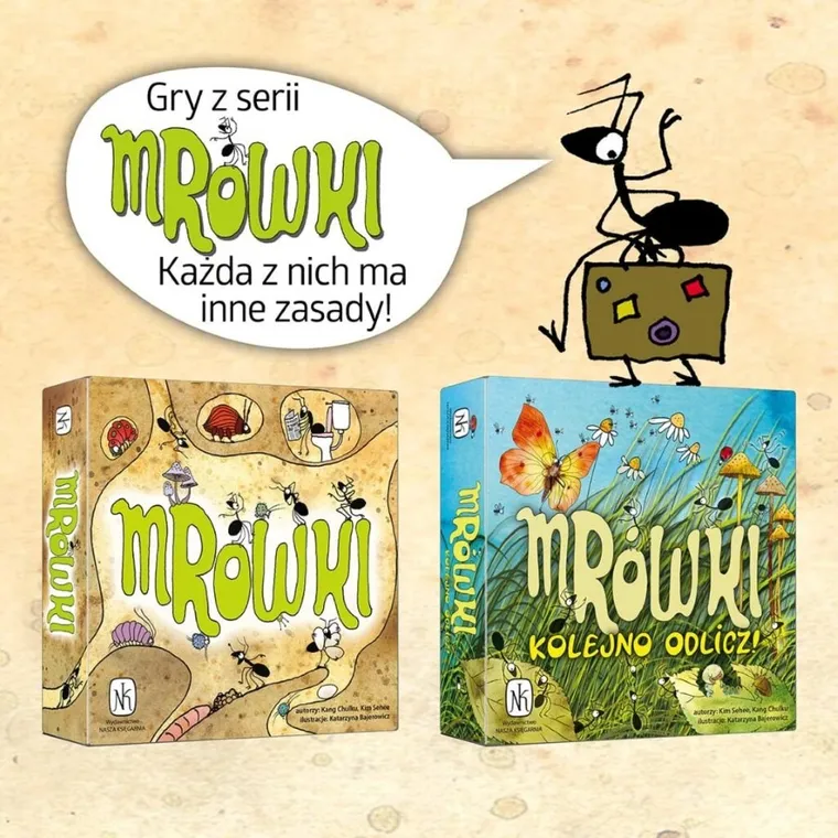 Nasza Księgarnia, Mrówki, gra familijna