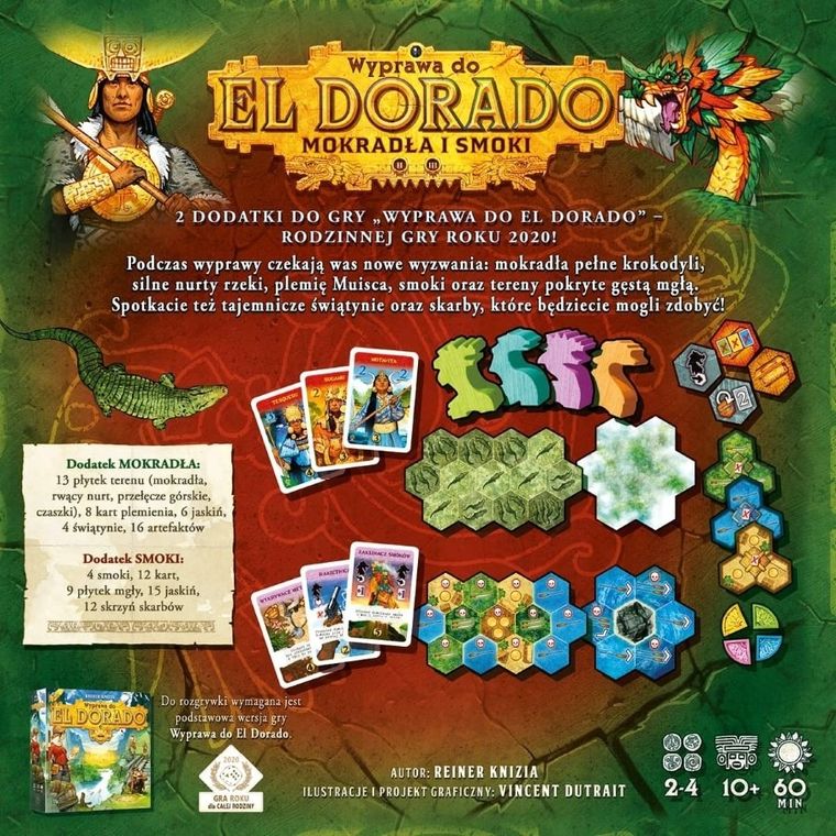 Nasza Księgarnia, Wyprawa do El Dorado: Mokradła i smoki, dodatek do gry