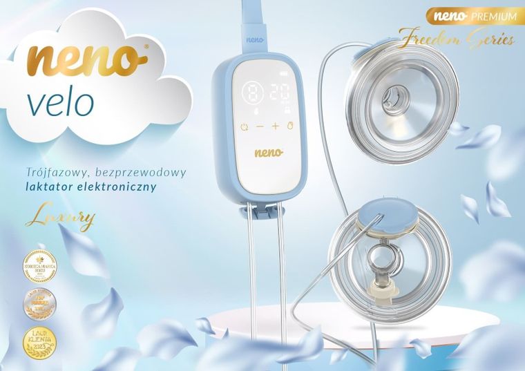 Neno, Velo, bezprzewodowy laktator muszlowy