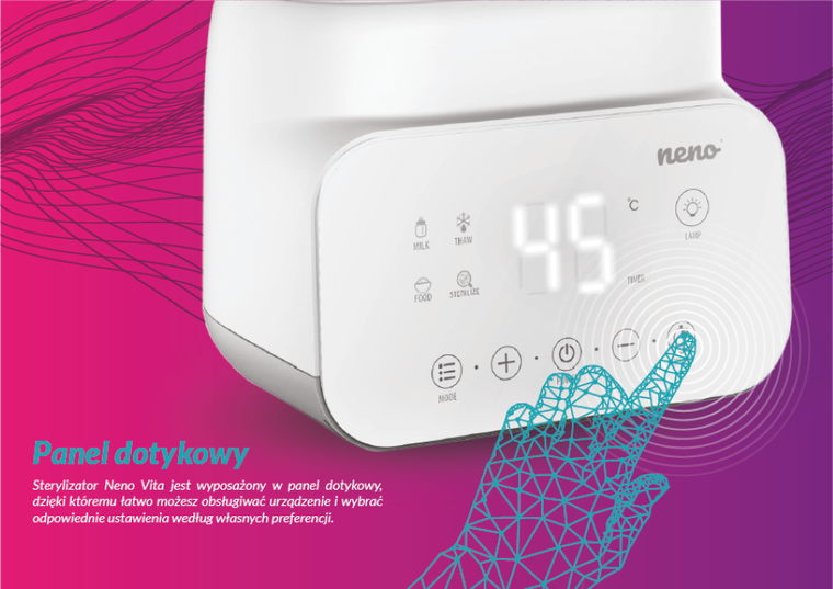 Neno, Vita, podgrzewacz i sterylizator, 5w1