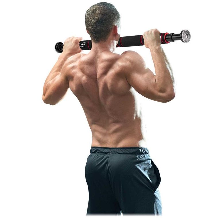 Neo-Sport, drążek do podciągania, rozporowy, 60-85 cm, NS-311