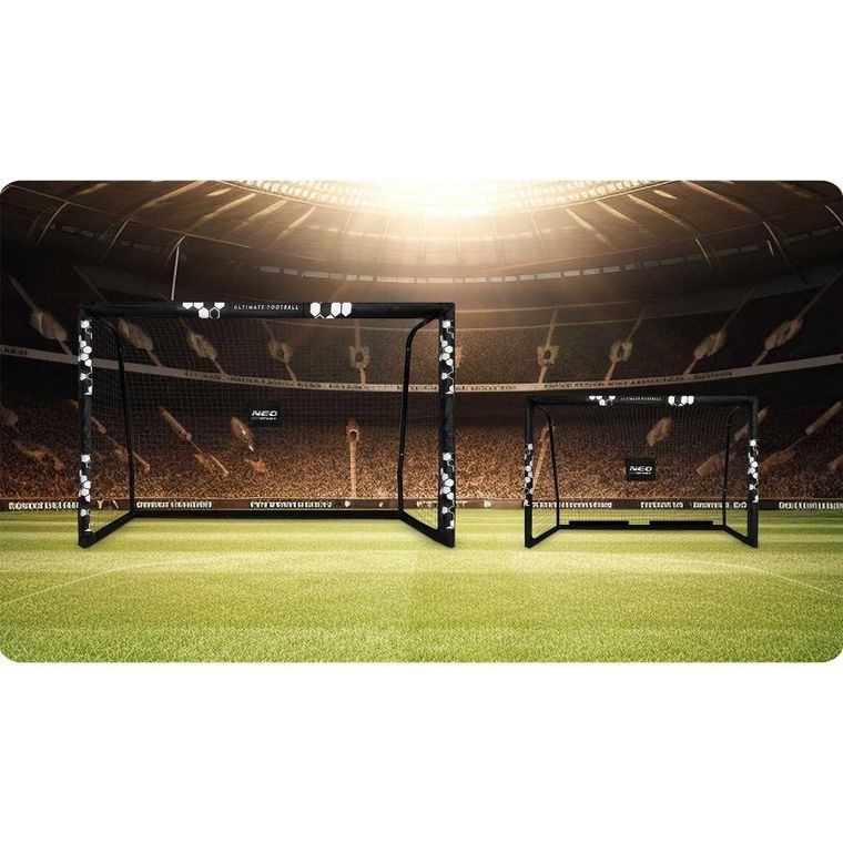Neo-Sport, Hexagon, bramka do piłki nożnej, 300-200-120 cm