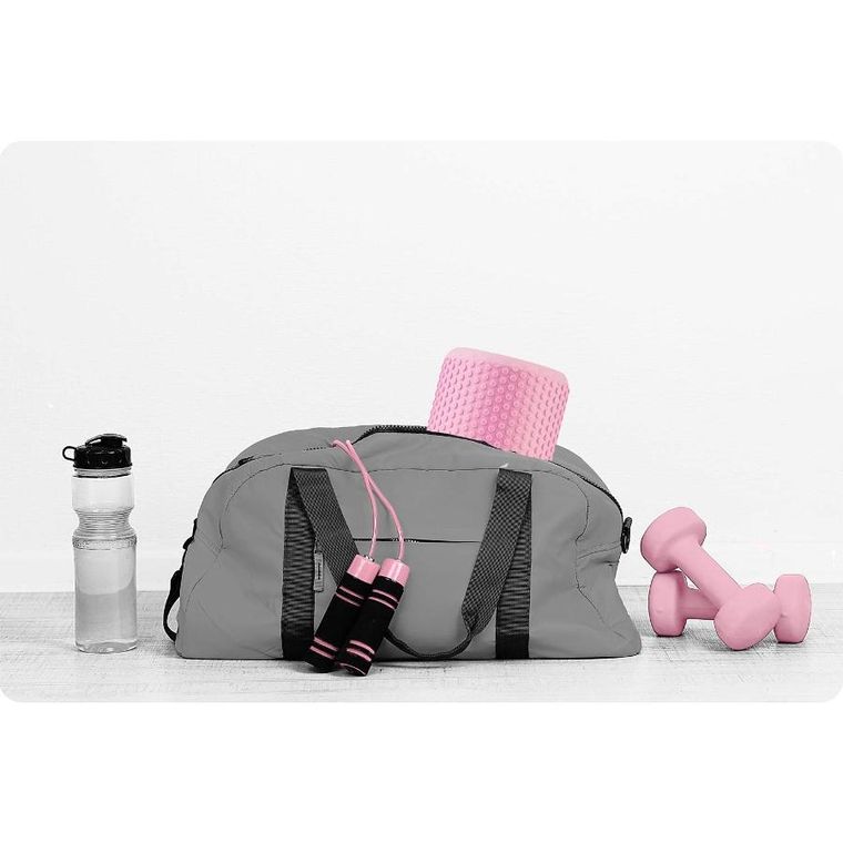 Neo-Sport, roller do ćwiczeń, różowy