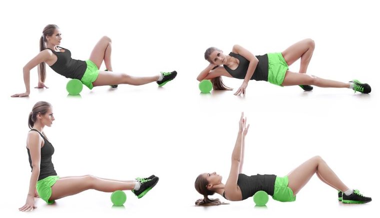 Neo-Sport, Roller wałek do ćwiczeń EVA NS-963 zielony