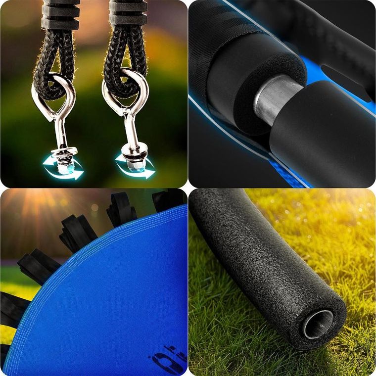 Neo-Sport, Swingo, huśtawka bocianie gniazdo, 120 cm