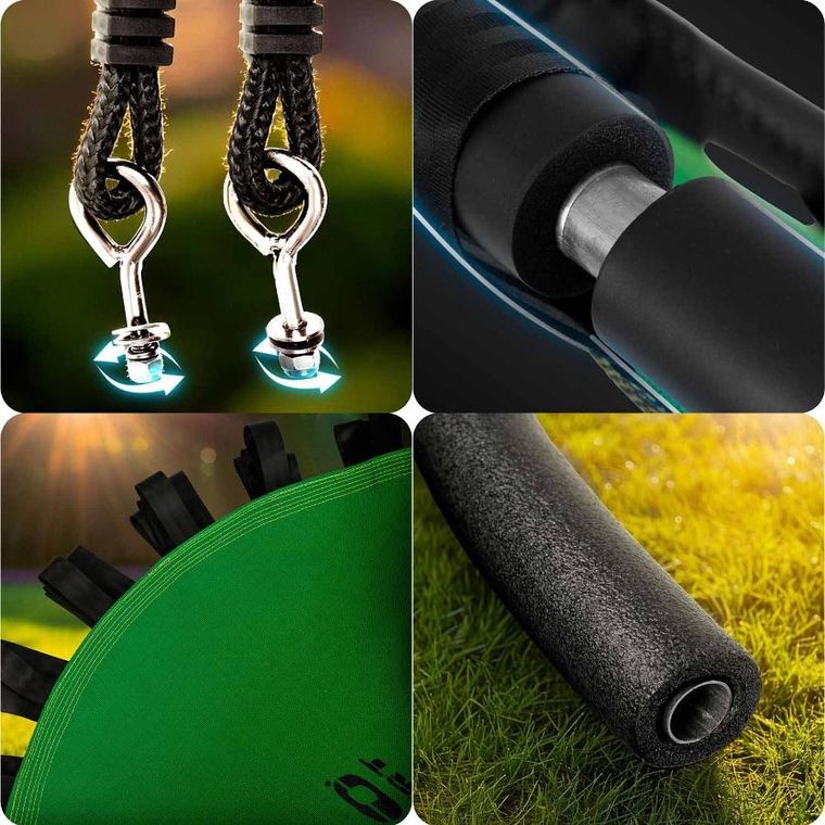 Neo-Sport, Swingo, huśtawka bocianie gniazdo, 120 cm