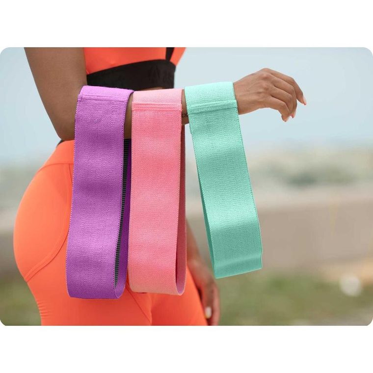 Neo-Sport, taśma oporowa do ćwiczeń, zestaw, 3 szt.