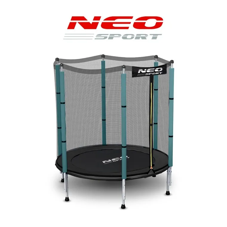 Neo-Sport, trampolina ogrodowa dla dzieci, 4,5ft/140 cm