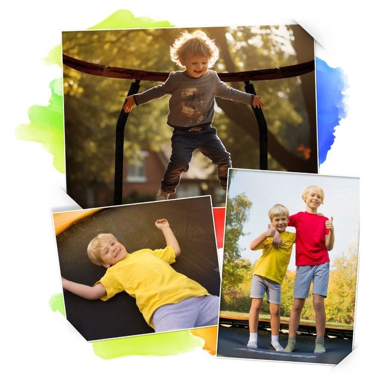 Neo-Sport, trampolina ogrodowa dla dzieci, 5ft/152 cm