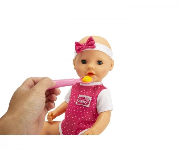 New Born Baby, głodna lalka bobas z nocnikiem, 38 cm