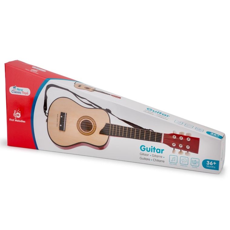 New Classic Toys, Gitara de Luxe, naturalna