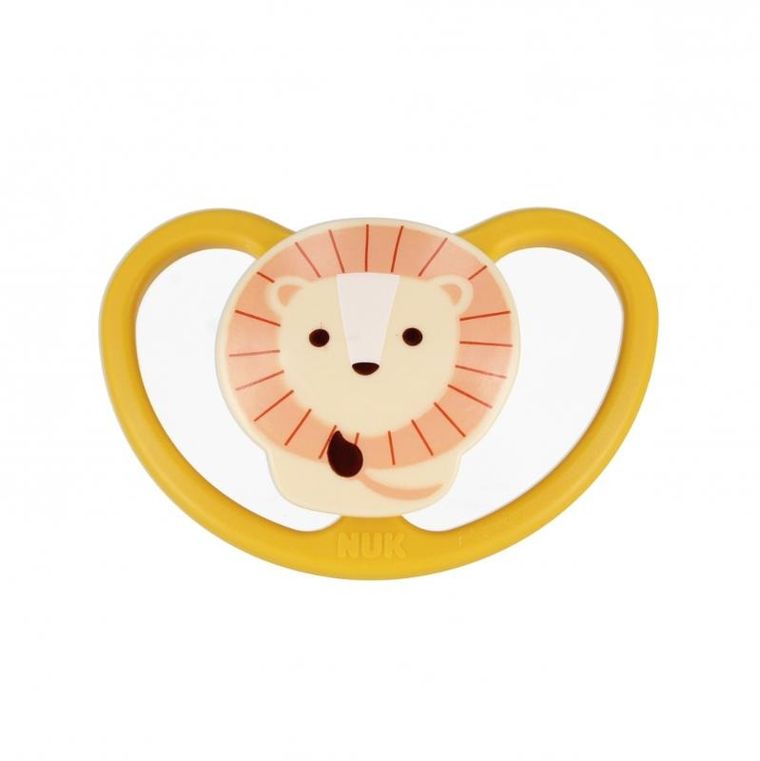 Nuk, Space, smoczek uspokajający, silikonowy, 18-36m, 1 szt.