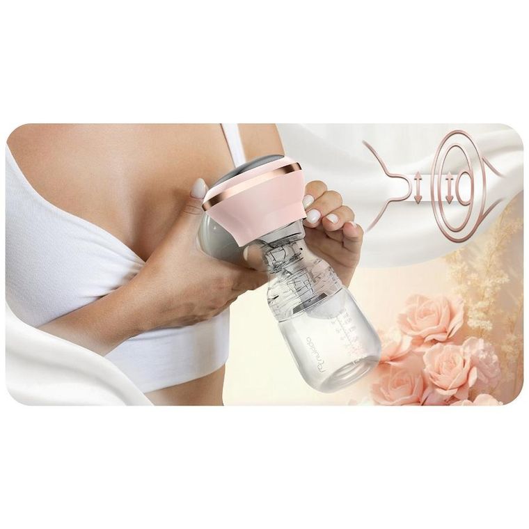 Nukido, laktator elektryczny, trójfazowy, pink, NK-960