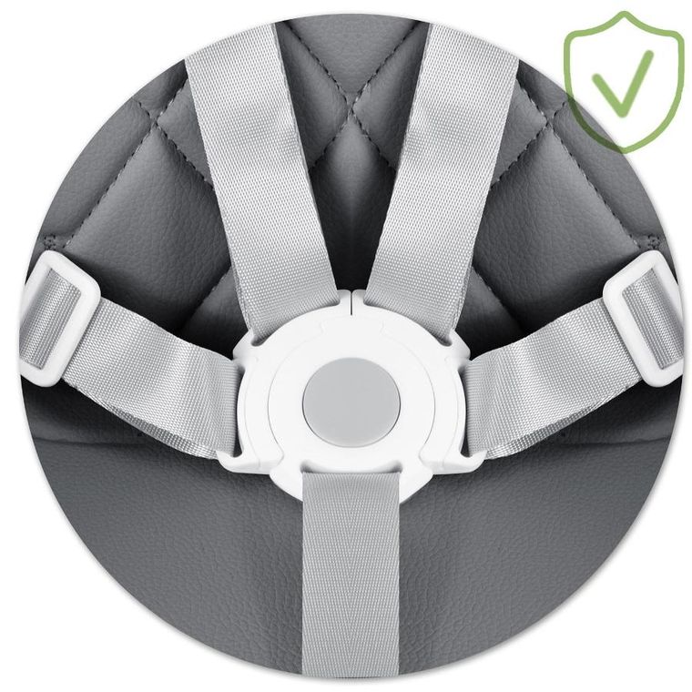 Nukido, Lilo, krzesełko do karmienia, szare