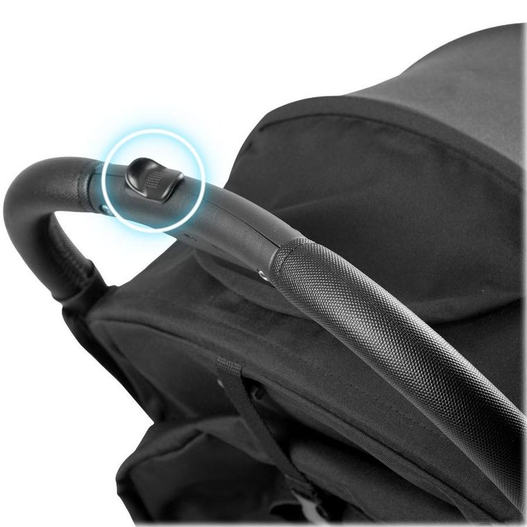 Nukido, Paseo, wózek dziecięcy, spacerówka, czarny