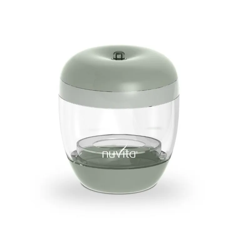 Nuvita, sterylizator UV do smoczków i butelek, przenośny, sage green