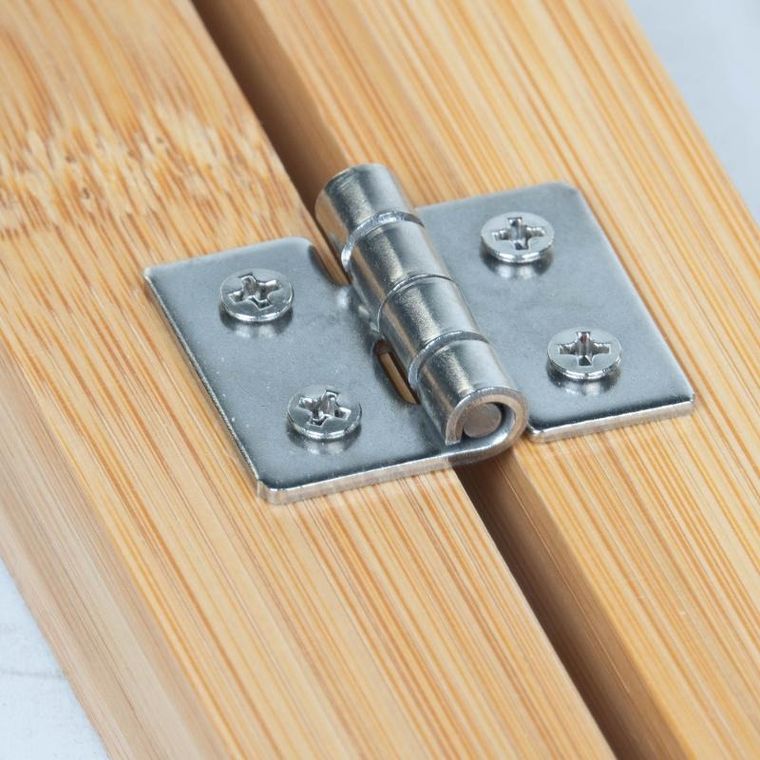 Nuxio, Avela, podest bambusowy do łazienki, 100-50 cm